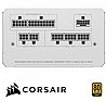ספק כוח לבן חברת Corsair דגם RM850e 80Plus Gold Fully-Modular ATX3.1 PCIE5.1 white