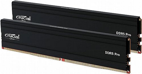 ������ ����� ���� Crucial Pro DDR5 RAM 48GB Kit (2x24GB) 5600MHz CL46 XMP EXPO CP2K24G56C46U5