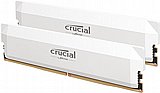 ������ ����� ���� Crucial Pro OC CP2K32G60C40U5W DDR5 RAM 64GB Kit (2x32GB) 6000MHz CL40 XMP EXPO White