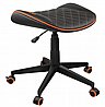 כיסא גיימינג ללא משענת COUGAR Crosser Multiuse Gold Gaming Stool צבע שחור כתום