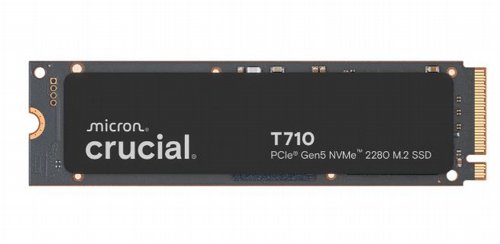���� ����� Crucial T710 1TB PCIe Gen5 NVMe 2280 M.2 SSD