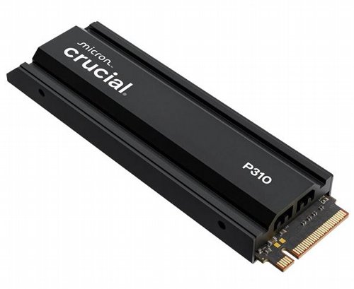 ���� ����� Crucial P310 4TB PCIe Gen4 NVMe 2280 M.2 SSD Heatsinc