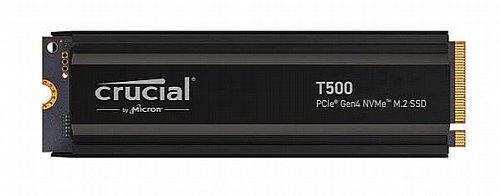 ���� SSD ����� Crucial T500 CT4000T500SSD5 4TB PCIe Gen4 NVMe M.2 �� ����� �����