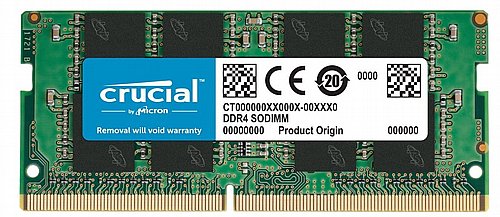 ������ ����� ���� ���� Crucial ��� 8GB DDR4 3200Mhz SODIMM CT8G4SFRA32A