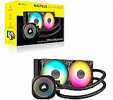 ����� ����� ���� Corsair ��� iCUE NAUTILUS 240 RS RGB Black 240mm AIO