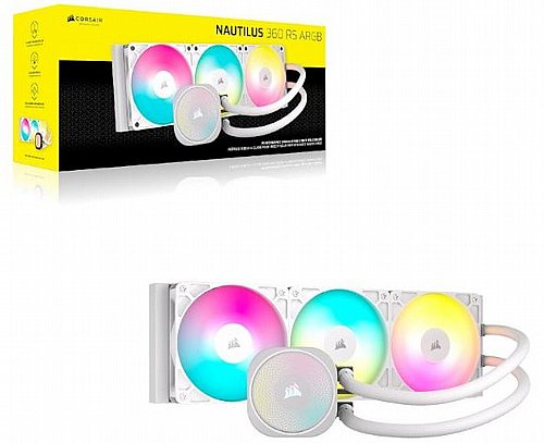����� ����� ��� ���� Corsair ��� iCUE NAUTILUS 360 RS White 360mm AIO