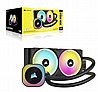 קירור נוזלי למעבד Corsair iCUE LINK H100i RGB AIO 240mm - צבע שחור