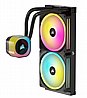 קירור נוזלי למעבד Corsair iCUE LINK H115i RGB AIO 280mm - צבע שחור