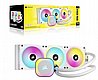 קירור נוזלי למעבד Corsair iCUE LINK H150i RGB AIO 360mm - צבע לבן