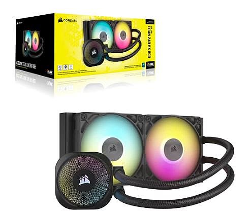 ����� ����� ����� Corsair iCUE LINK TITAN 240 RX RGB AIO Liquid CPU Cooler