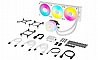 קירור נוזלי למעבד חברת Corsair דגם iCUE LINK TITAN 360 RX RGB AIO Liquid - White