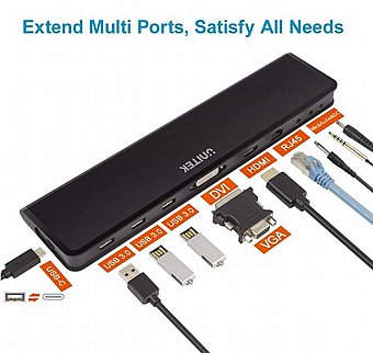 ���� ����� UNITEK Universal Docking Station USB3.0 D001A