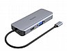 תחנת עגינה uHUB N9+ 9-in-1 USB-C Ethernet Hub with Dual Monitor, 100W