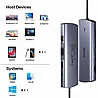 תחנת עגינה UNITEK 9-in-1 USB-C Hub D1113A