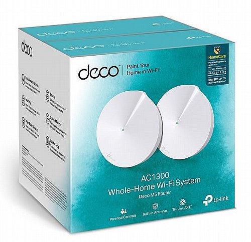 ����� ������ TP-Link 802.11ac AC1300 Whole-Home Mesh System Deco M5 - ��� ������ ������