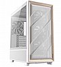 מארז ללא ספק Antec FLUX Mid-tower gaming case - לבן