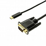 ��� Protec DM-144 Type C Male to VGA Male Cable 1.8m