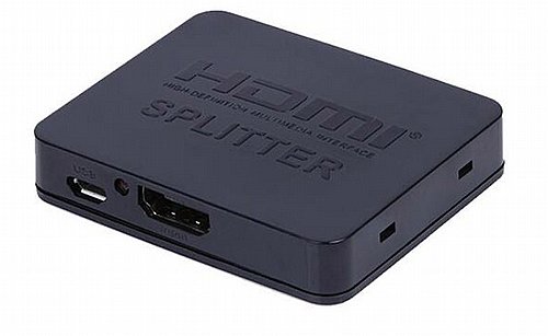 ���� ���� PROTEC ��� DM171 SPLITTER ������ HDMI �2 ������� ���� ���� HDMI 4K 60Hz