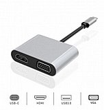 ���� USB ����-�� �-2 ������ ������ HDMI VGA ����� Protec DM191