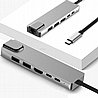 ���� ����� ���� PROTEC ��� DM262 USB/HDMI/RJ45/TYPE-C ����� TYPE-C