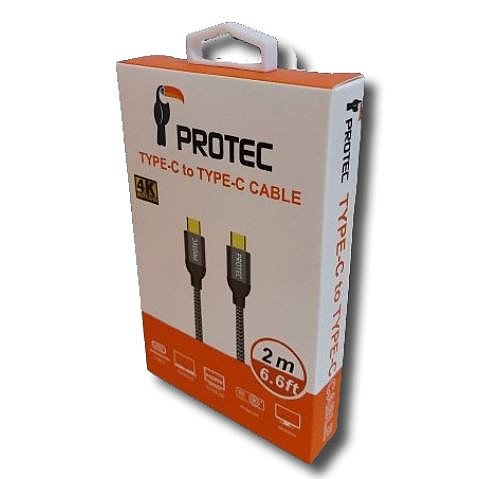 ��� USB-C �- USB-C ����� 2 ��� ���� PROTEC �� 4K