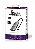 ���� ����� ���� PROTEC ��� DM285 ������ TYPE C ������ USB3, HDMI �-TYPE C
