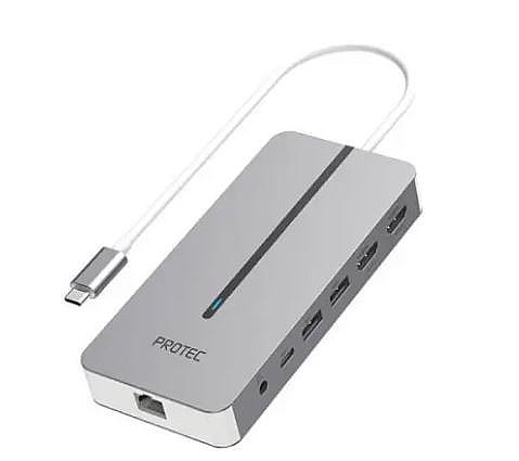 ���� ����� Protec Multiport Pro Dock for Mac 7 in 1 DM289