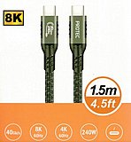 DM294 - ��� USB 4 ������ USB-C - ����� 240W ���������� 8K ����� 1.5 ���