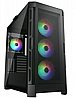 מארז מחשב ללא ספק Cougar DUOFACE PRO RGB Mid Tower - צבע שחור