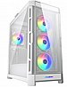 מארז מחשב ללא ספק Cougar DUOFACE PRO RGB Mid Tower - צבע לבן