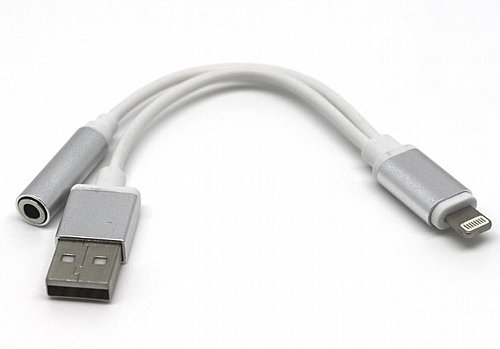 ���� ������ Lightning �USB ������� AUDIO 3.5MM E-AUDIO-I