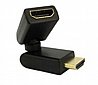 מתאם HDMI נקבה לחיבור HDMI זכר 360 מעלות