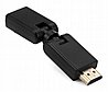 מתאם HDMI נקבה לחיבור HDMI זכר 360 מעלות