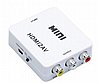 מתאם Gold Touch מחיבור HDMI לחיבור RCA דגם E-HDMI-AV