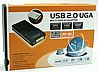 כרטיס מסך חיצוני חברת Gold Touch דגם E-USB-GRAPHIC USB 2.0 VGA DVI HDMI
