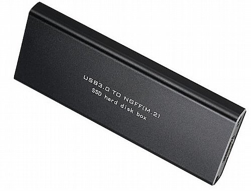 ���� ��������� ���� Gold Touch ����� USB3.0 - M.2 SSD NGFF/SATA Enclosure