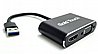 מתאם USB3.0 ל VGA ו HDMI זכר לנקבה ונקבה Gold Touch E-USB3-VGHD