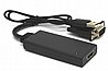 מתאם מחיבור VGA ל HDMI עם הגברה E-VGA-HD-C