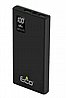 סוללה ניידת חברת Eco דגם Portable Ultra Fast 10000mAh Eco-600 - צבע שחור