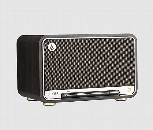 ����� ���� Edifier D32 - Tabletop Wireless Speaker (black walnut)