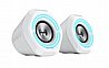 רמקולים Edifier G1000 White BT AUX 10W RGB בצבע לבן