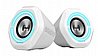 רמקולים Edifier G1000 White BT AUX 10W RGB בצבע לבן