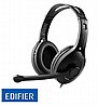אוזניות למחשב עם מיקרופון Edifier K800 USB בצבע שחור