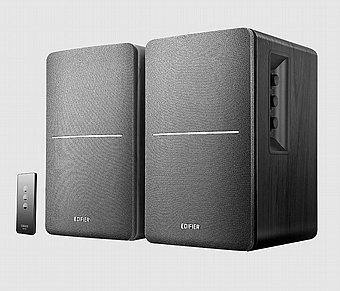 ������� Edifier R1280T - Powerful Bookshelf Speakers - Retro(black)