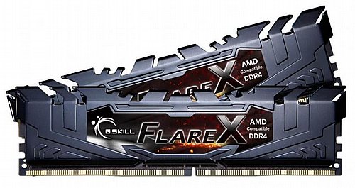 ������ ����� G.Skill Flare X AMD Ryzen 2x8GB DDR4 3200Mhz CL14 Kit F4-3200C14D-16GFX