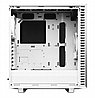 מארז חברת Fractal Design דגם Define 7 Compact White TG Clear Tint צבע לבן