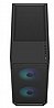 מארז חברת Fractal Design דגם Focus 2 RGB Black TG Clear Tint צבע שחור