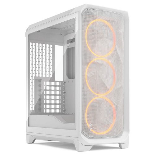 ���� ���� Fractal Design Meshify 3 White RGB TG Clear Tint ���