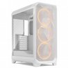 ���� ���� Fractal Design Meshify 3 White RGB TG Clear Tint ���