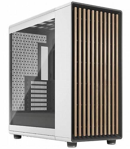 ���� ���� Fractal Design ��� Fractal Design North XL Chalk White TG Clear 3X140mm Fans Full Tower ��� ���